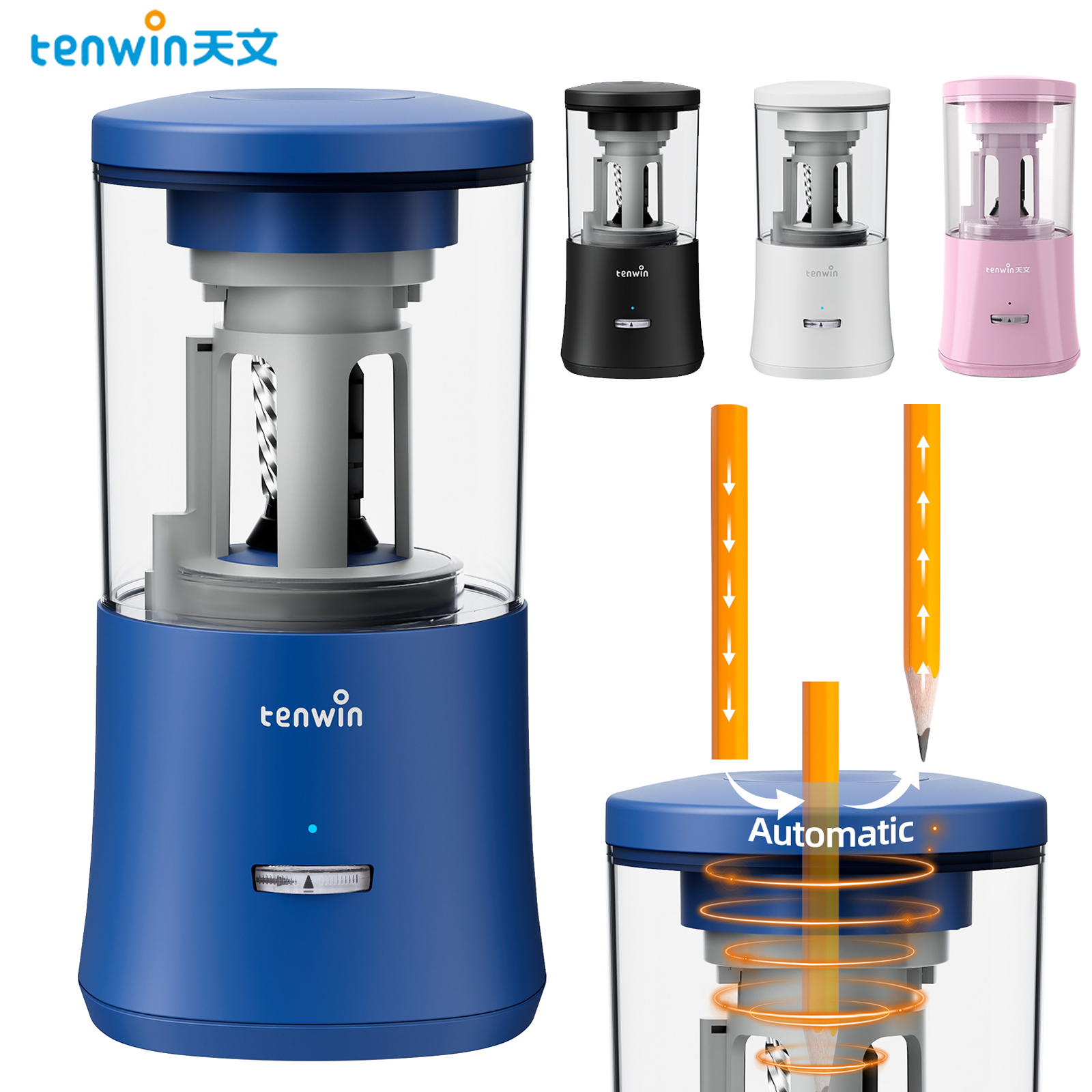Electronics Gadgets For Home - Electric Automatic Pencil Sharpener Heavy Duty