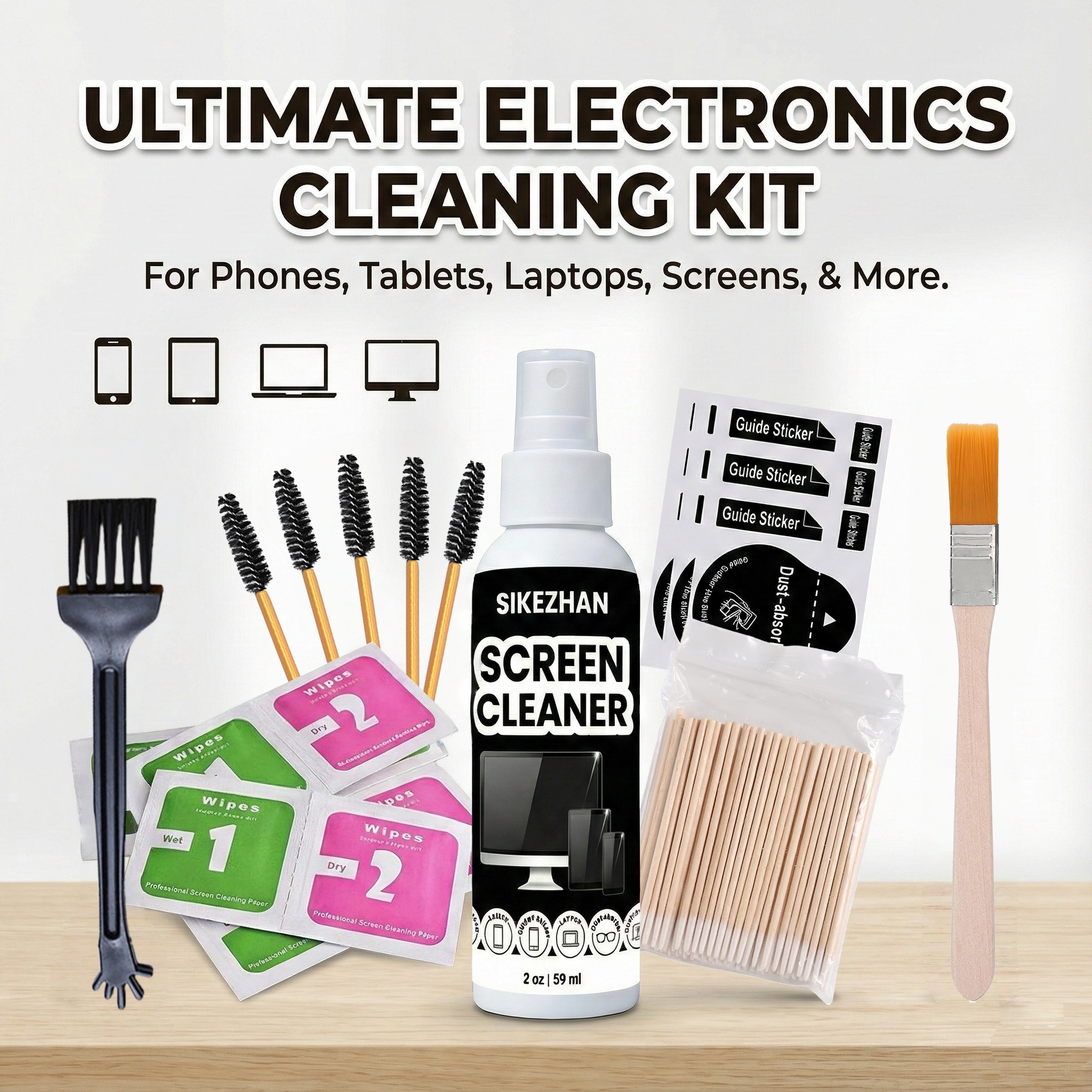 Electronic Gadgets - All-in-1 Electronics Cleaning Kit for iPhone