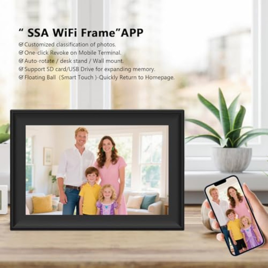 SSAWiFiFRAME Digital Picture F - Digital Photo Frame Wifi 评论和价格