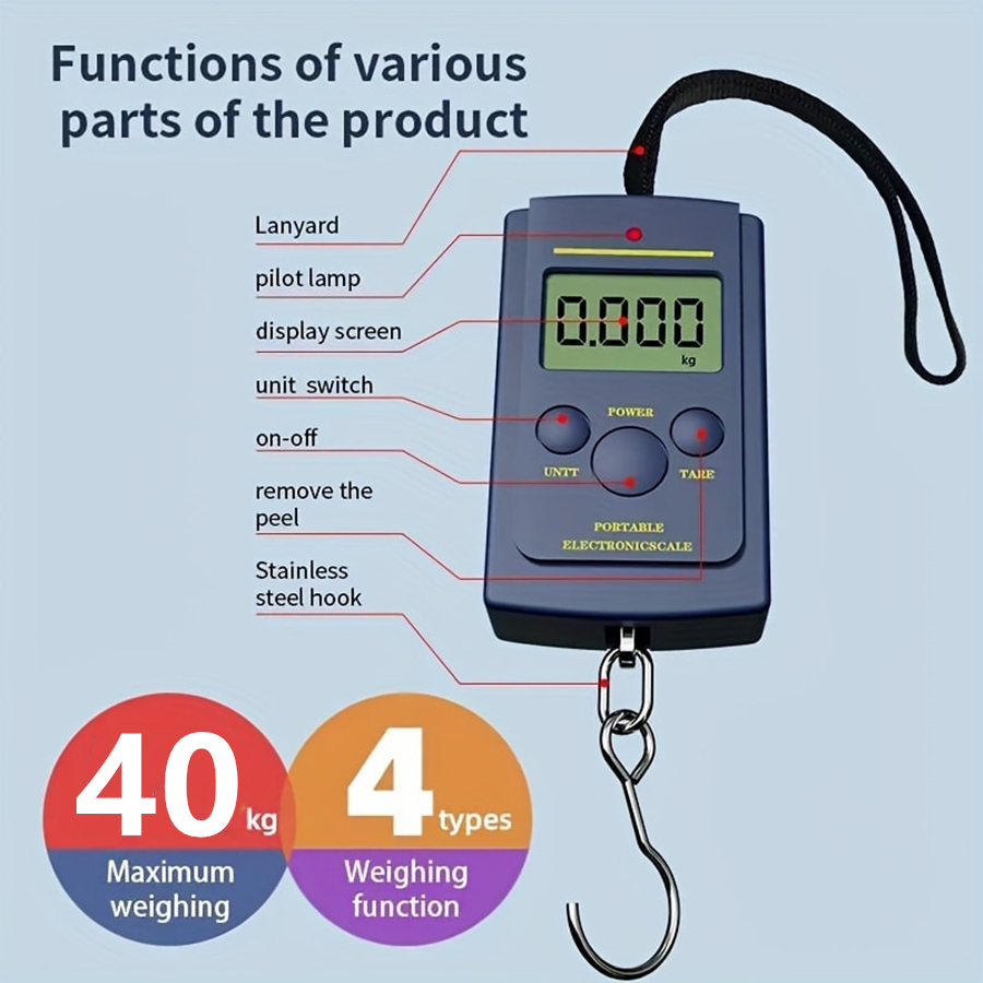 40kg Multifunctional Mini Elec - Electronic Gadgets 评论和价格