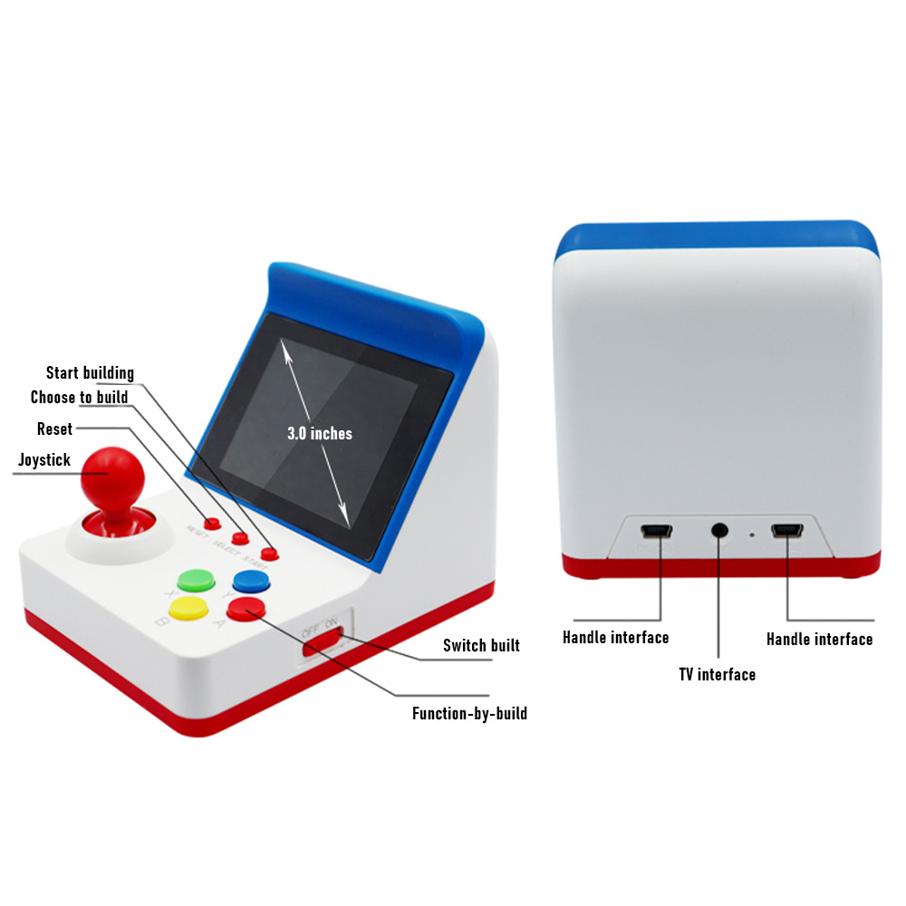 360 Video Games3inch 8Bit Port - Handheld Game Console 评论和价格
