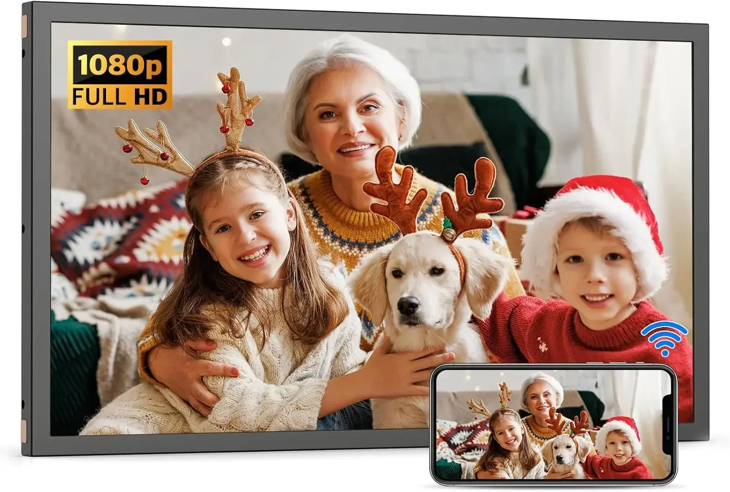 Large Digital Picture Frame 21 - Digital Photo Frame Wifi 评论和价格