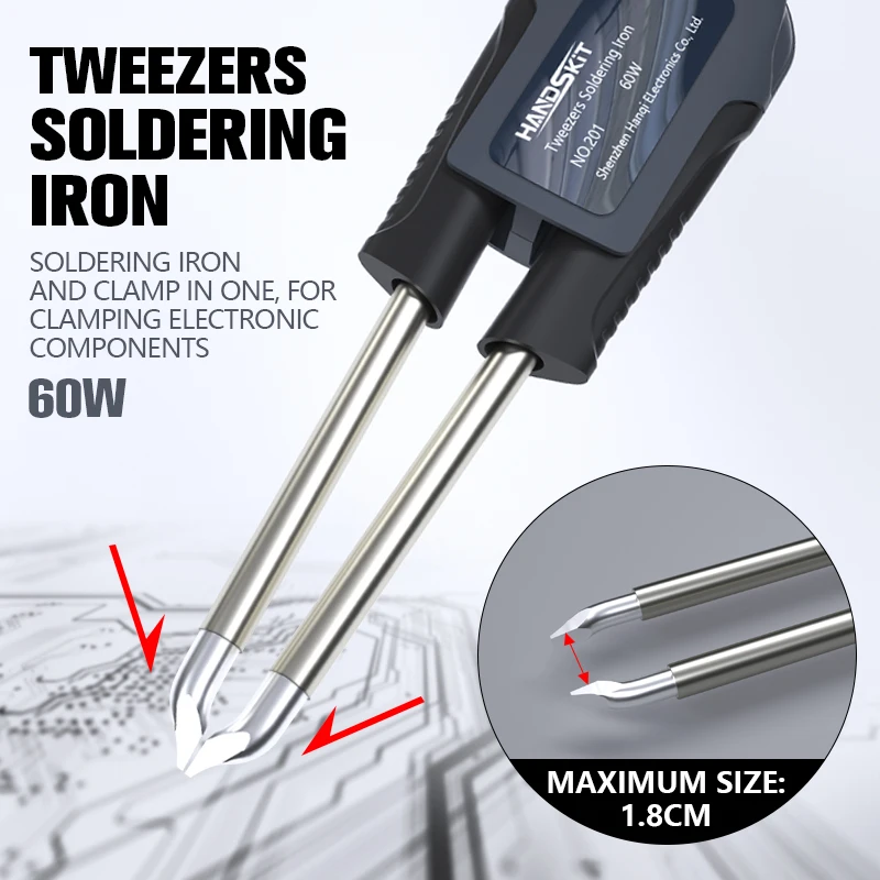 T12 Soldering Station Tweezers - Electronic Gadgets 评论和价格