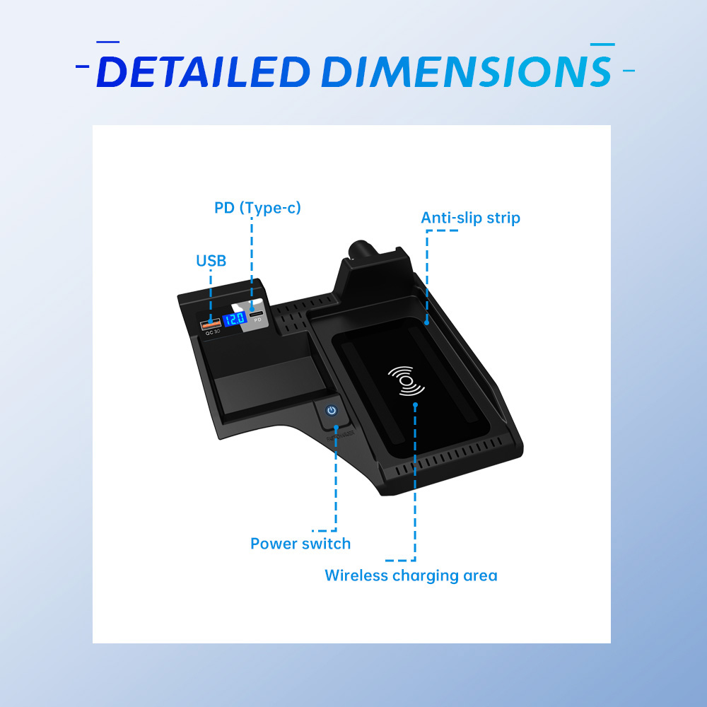For Nissan Sylphy Sentra 2020  - Wireless Phone Charger Pad 评论和价格