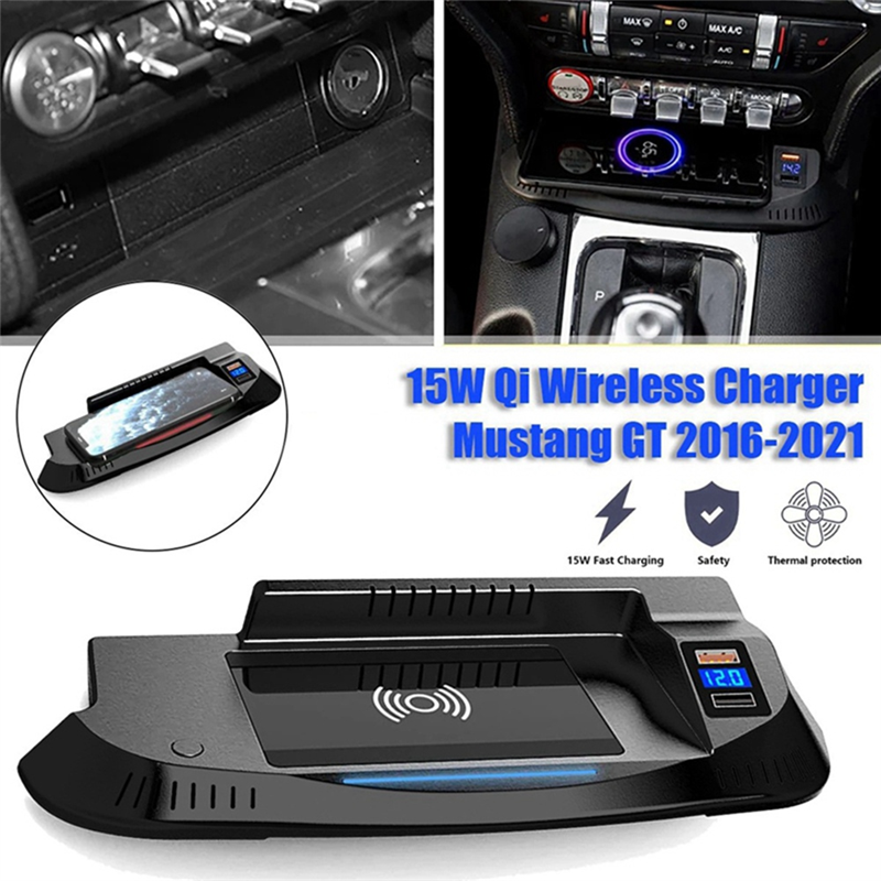 Car 15W QI Wireless Phone Char - Wireless Phone Charger Pad 评论和价格