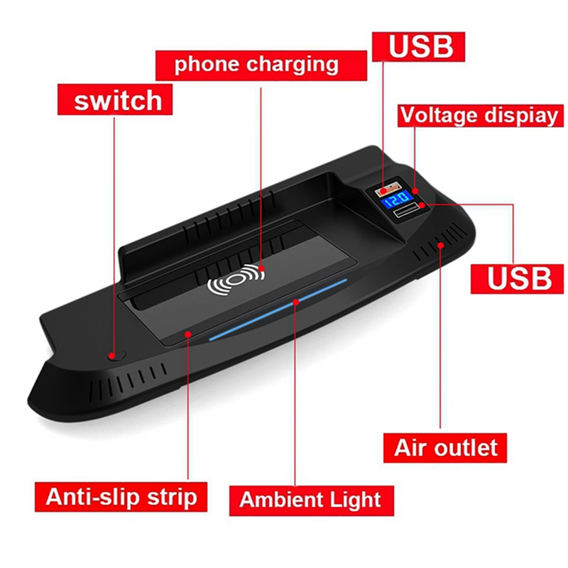 Car 15W QI Wireless Phone Char - Wireless Phone Charger Pad 评论和价格