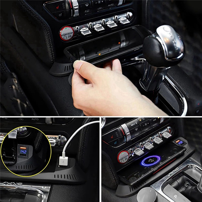 Car 15W QI Wireless Phone Char - Wireless Phone Charger Pad 评论和价格