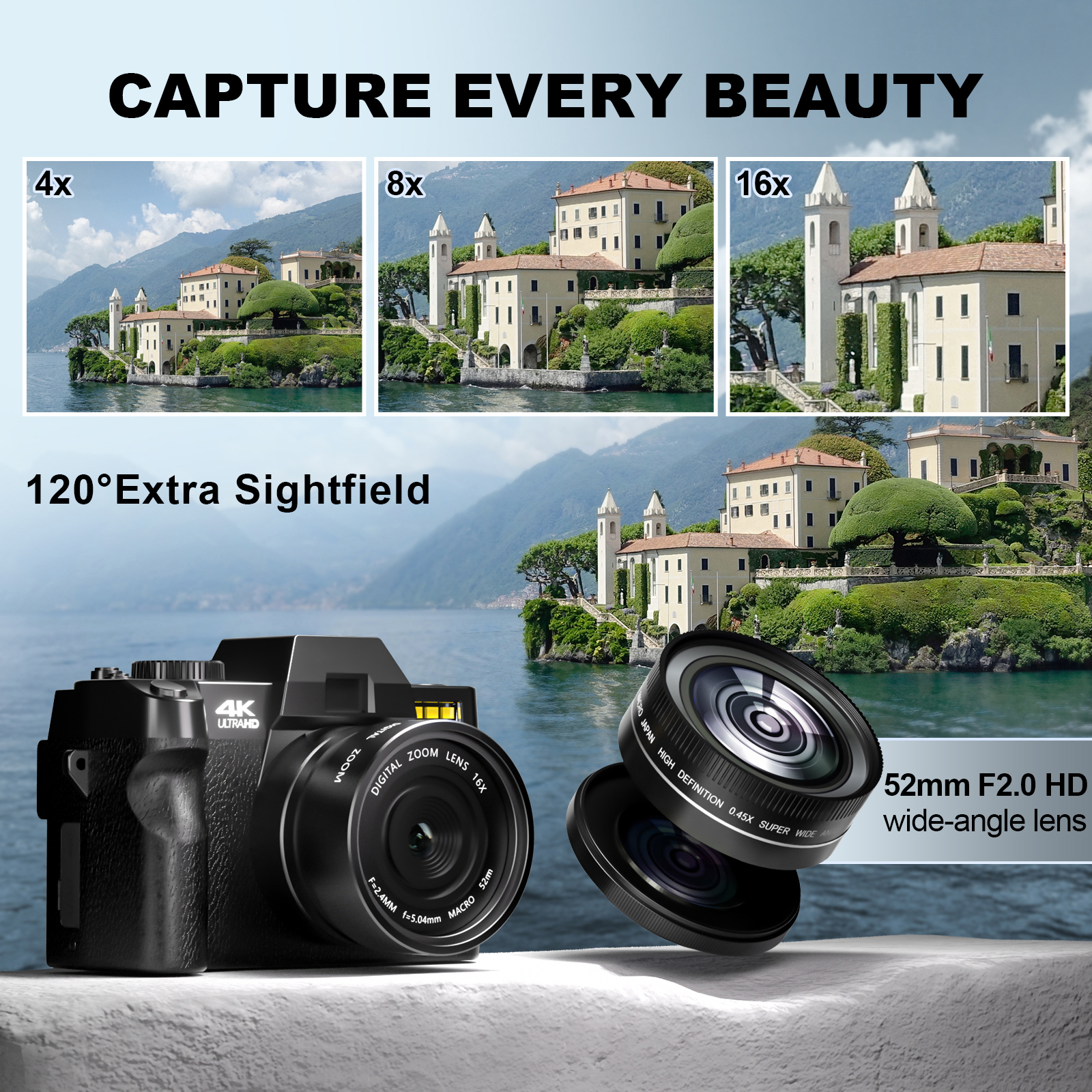 NBD 48MP Digital Cameras for P - Electronics Gadgets For Home 评论和价格