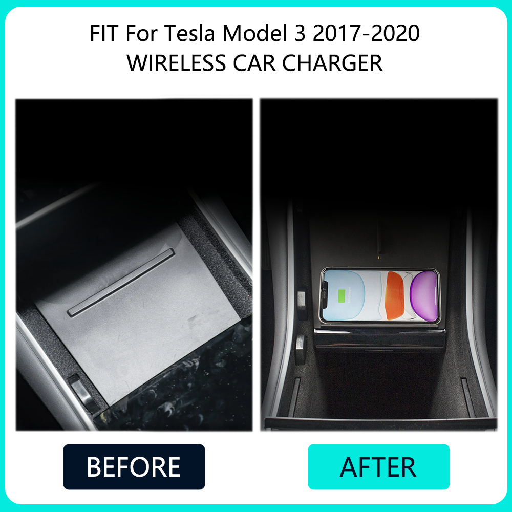 15W Wireless Charger For Tesla - Wireless Phone Charger Pad 评论和价格