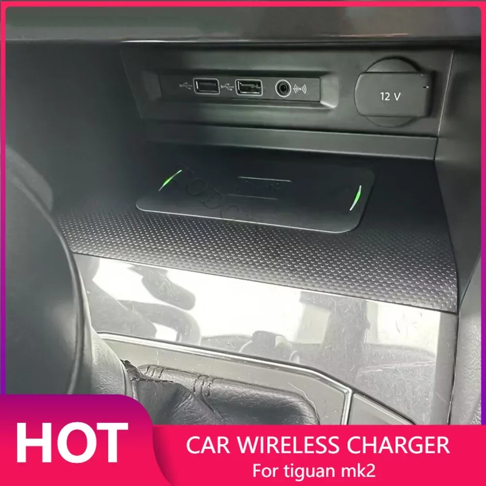 Car wireless charger For Volks - Wireless Phone Charger Pad 评论和价格