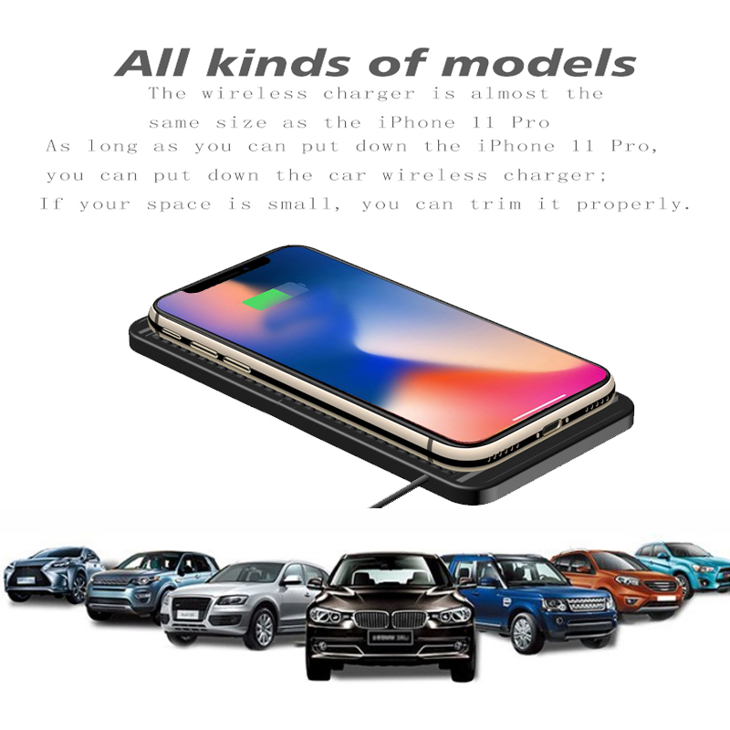 Wireless Car Charger Charging  - Wireless Phone Charger Pad 评论和价格