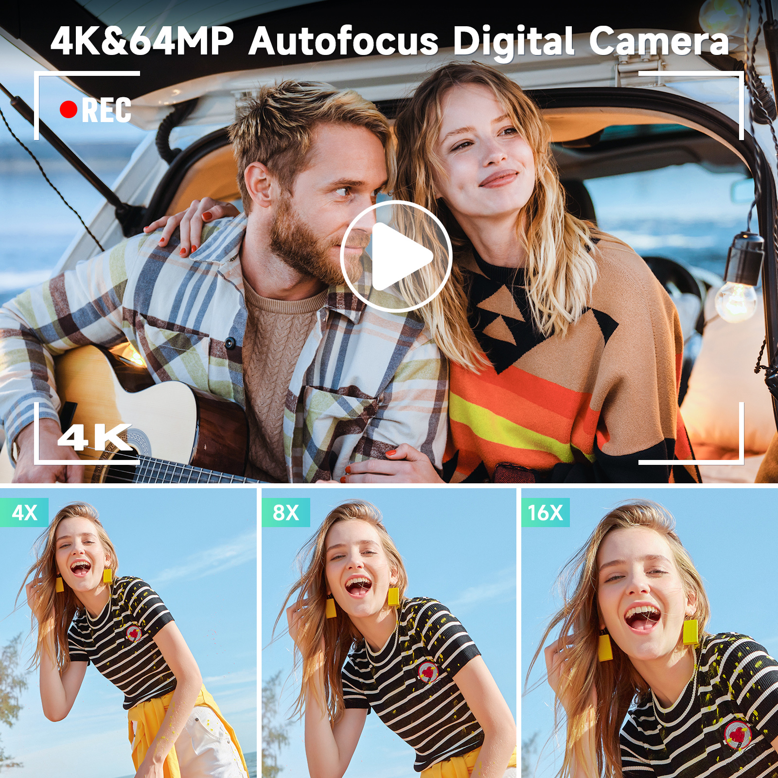4K Digital Camera for Photogra - Electronics Gadgets For Home 评论和价格