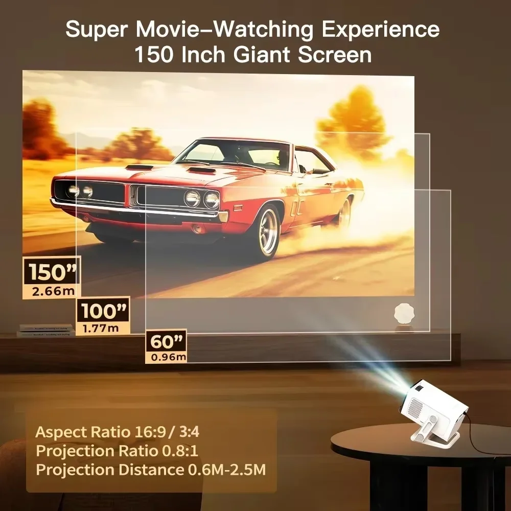 Mini Projector with Wifi6 and  - Electronics Gadgets For Home 评论和价格