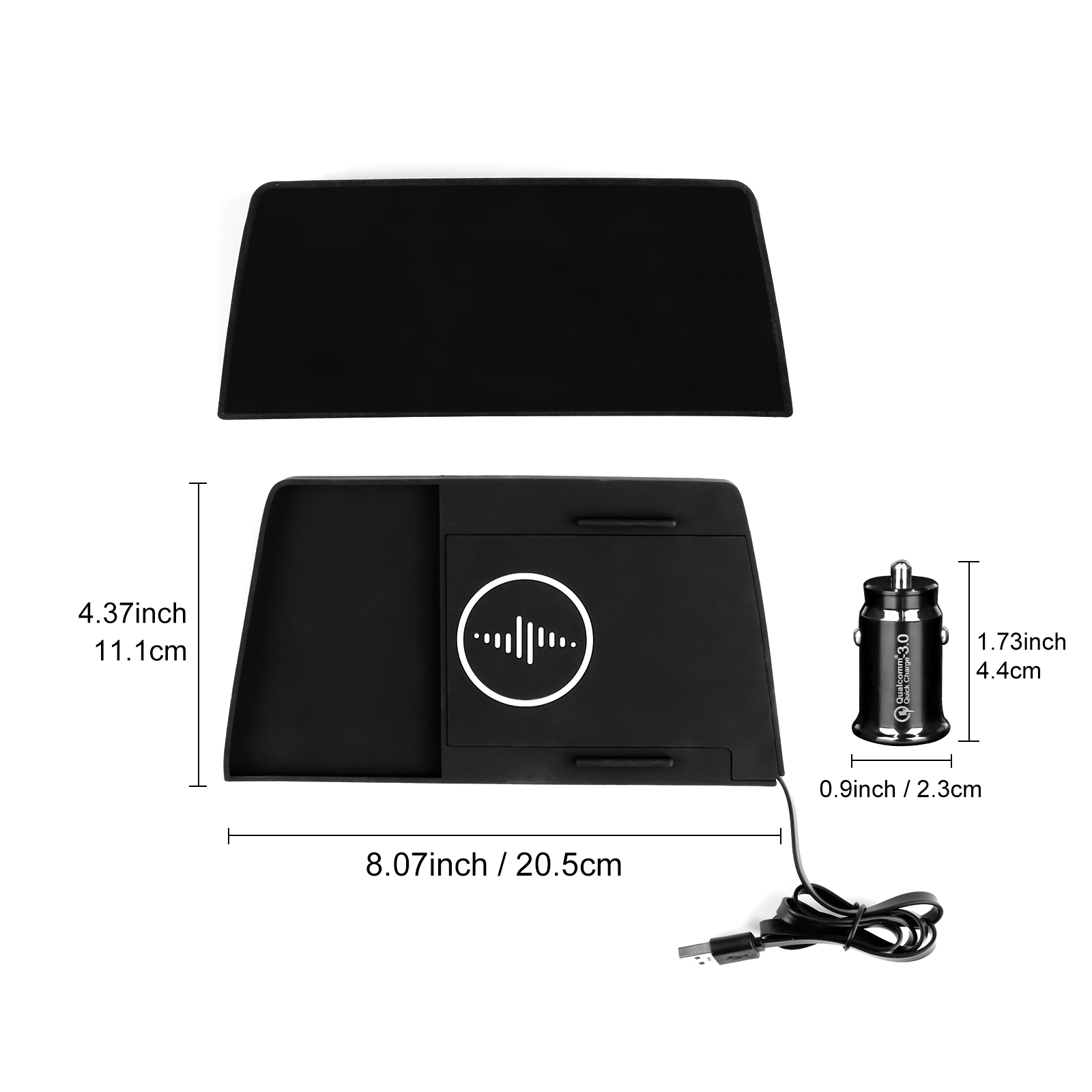 For Mazda 3 Axela 2019-2025 Ca - Wireless Phone Charger Pad 评论和价格