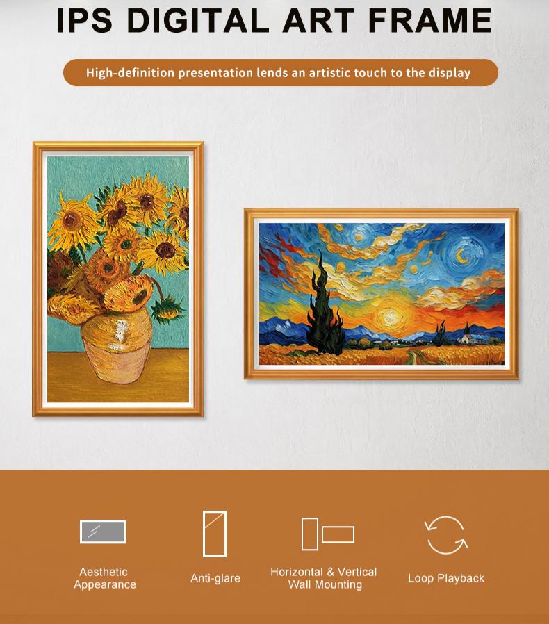 IPS Display 23.8 Inch Digital  - Digital Photo Frame Wifi 评论和价格