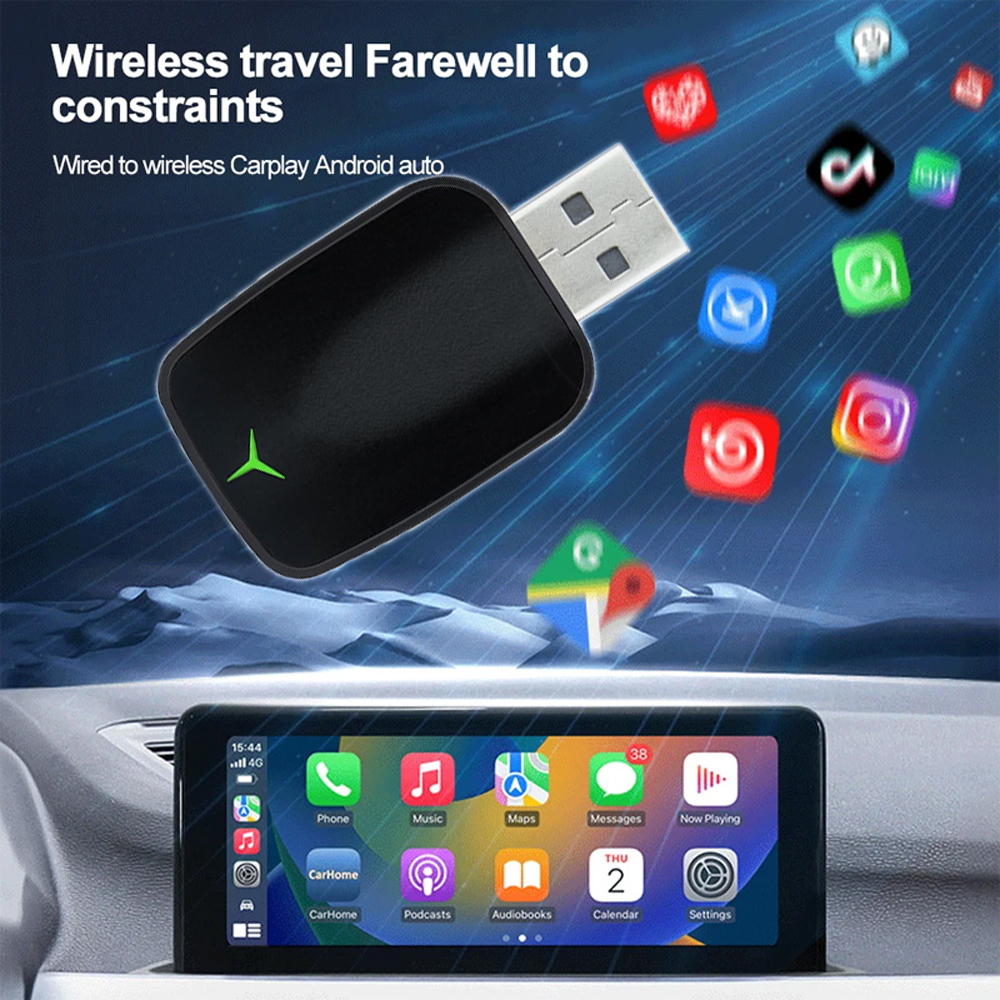 New Wired To Wireless Carplay  - Electronic Gadgets 评论和价格
