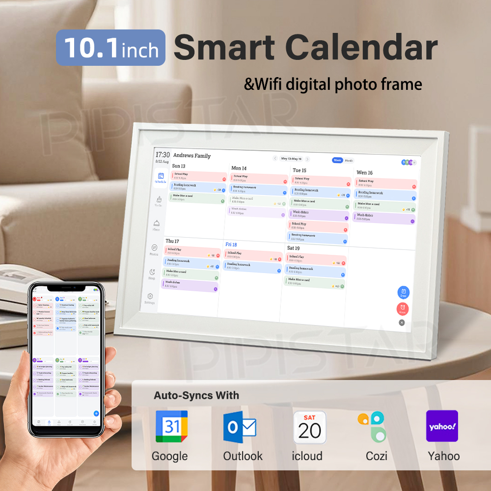 10.1-inch WIFI smart digital c - Digital Photo Frame Wifi 评论和价格