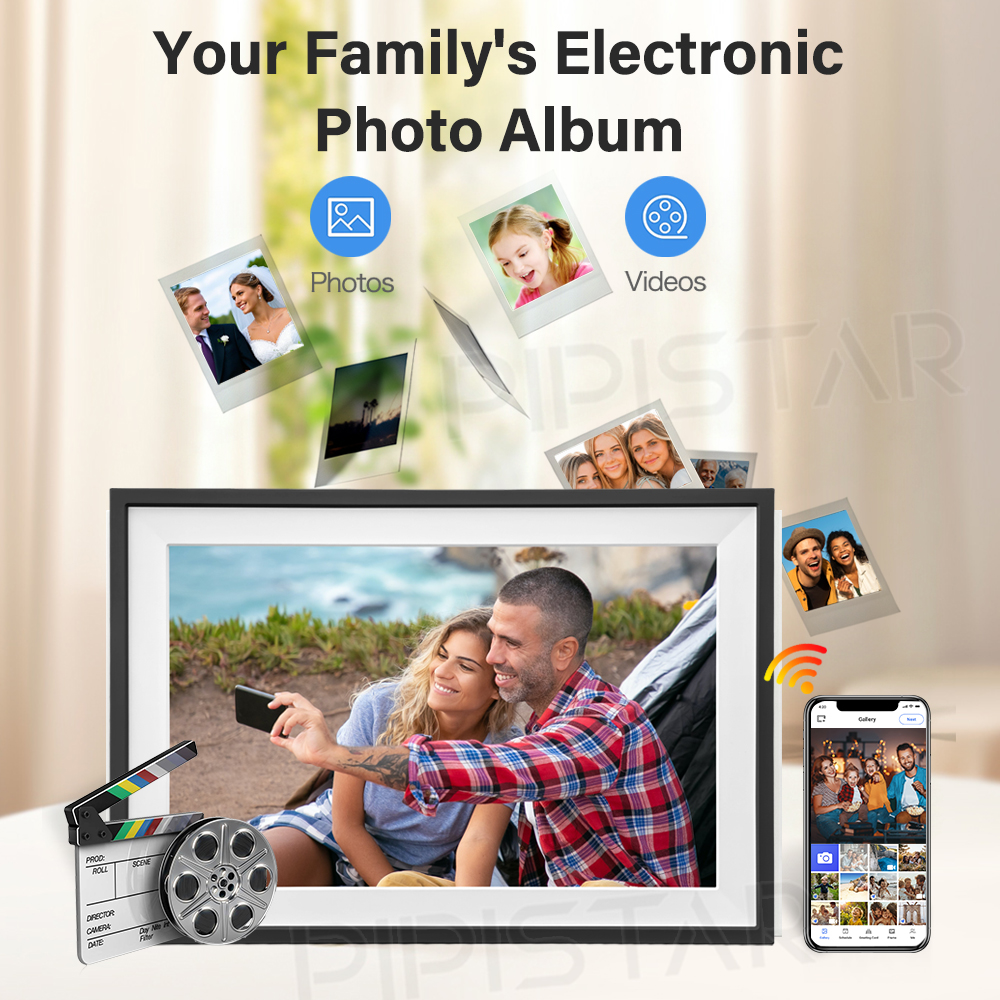 10.1-inch WIFI smart digital c - Digital Photo Frame Wifi 评论和价格