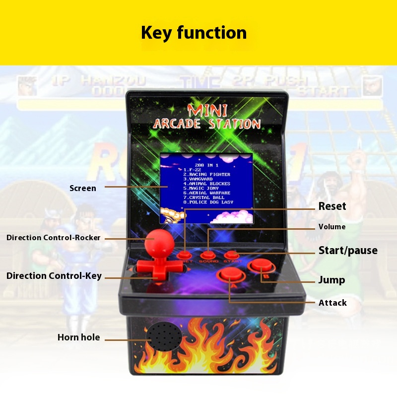 Mini Handheld Game Console Chi - Handheld Game Console 评论和价格