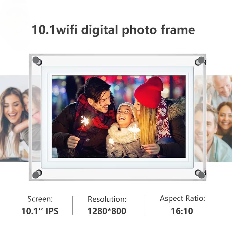 Smart 10 Inch Digital Photo Fr - Digital Photo Frame Wifi 评论和价格